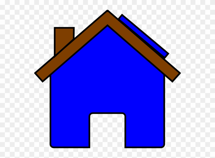How To Set Use Blue House And Solar Panel Svg Vector Clipart