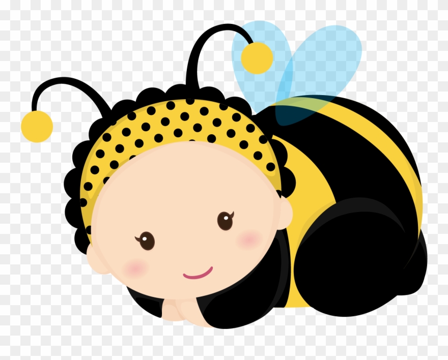 Freeuse Library Baby Bee Clipart - Abelhinha Bebê - Png Download