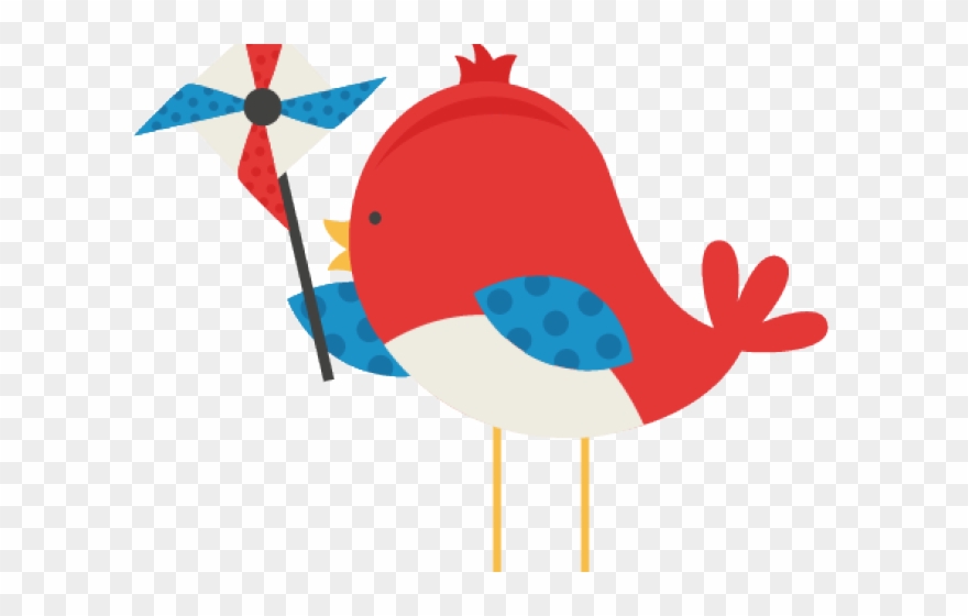 Patriotic Clipart Bird - Bird - Png Download