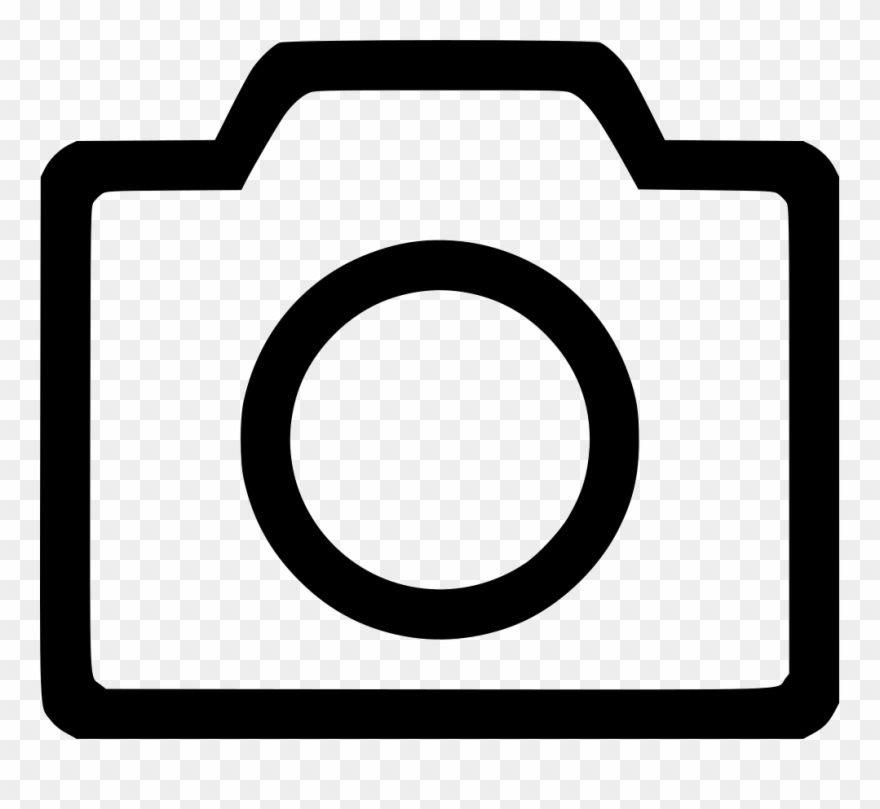 Camera Outline Icon Png Clipart