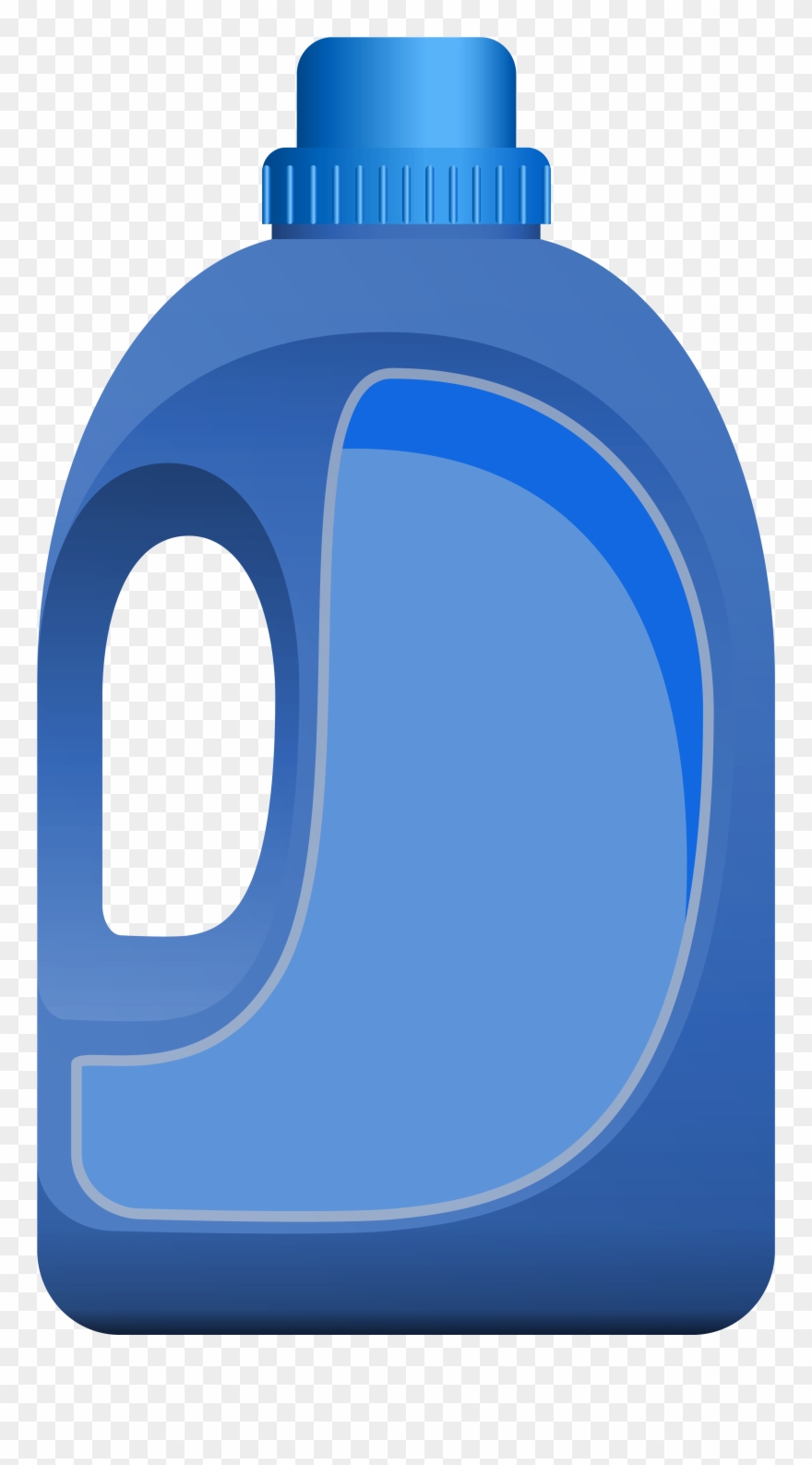 Blue Plastic Jerrycan Oil Png Clipart - Plastic Transparent Png