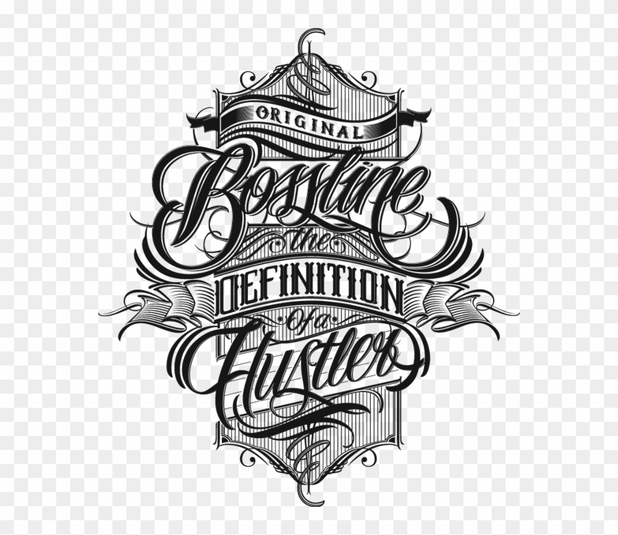 Bossline Clothing By Mateusz Witczak Via Behance - Clip Art - Png Download