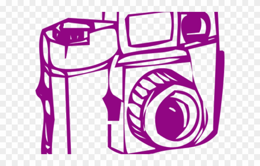 Camera Lens Clipart Purple - Mother - Png Download
