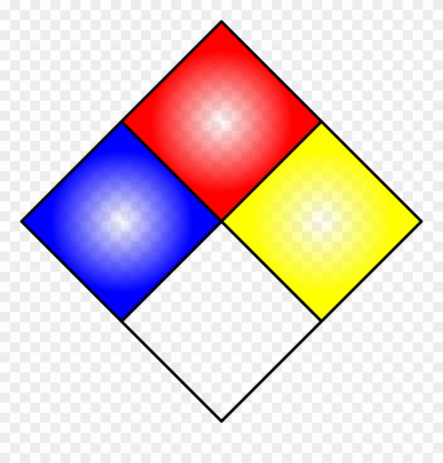 Fire Clip Art - Nfpa Diamond - Png Download