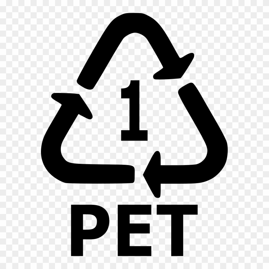 Plastic Recycling Recycling Symbol Plastic Bag Pet - 1 Pet Clipart