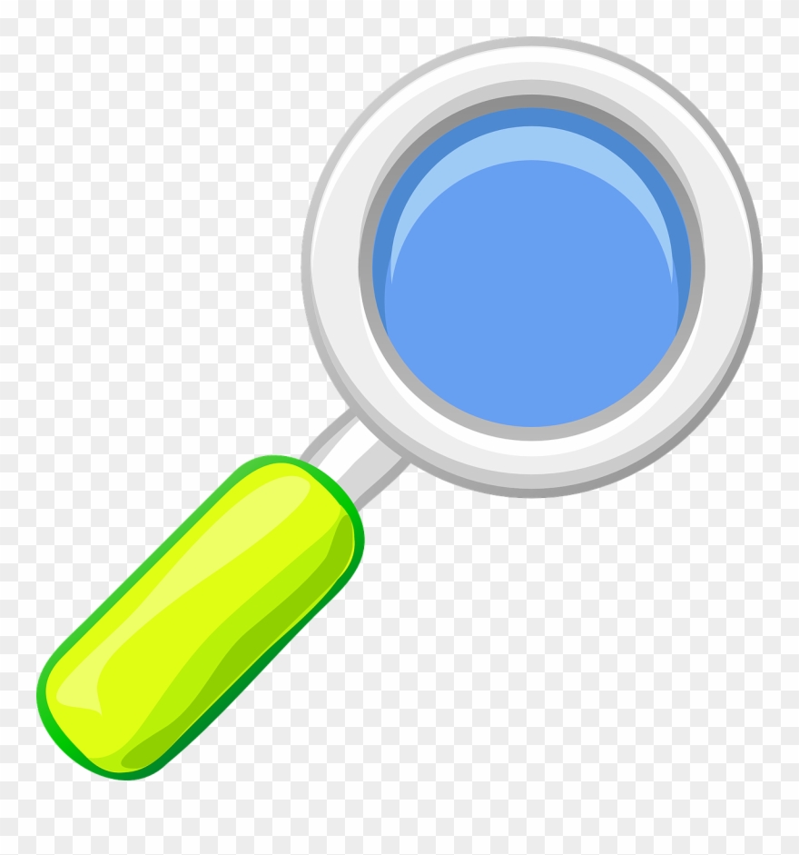 Magnifying Glass Camera Lens Download - Clipart Hand Lens - Png Download