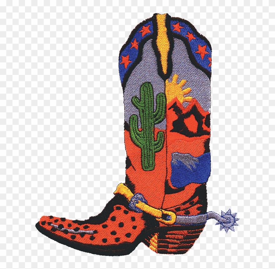 Pin Cowboy Boot Clipart - Clip Art - Png Download