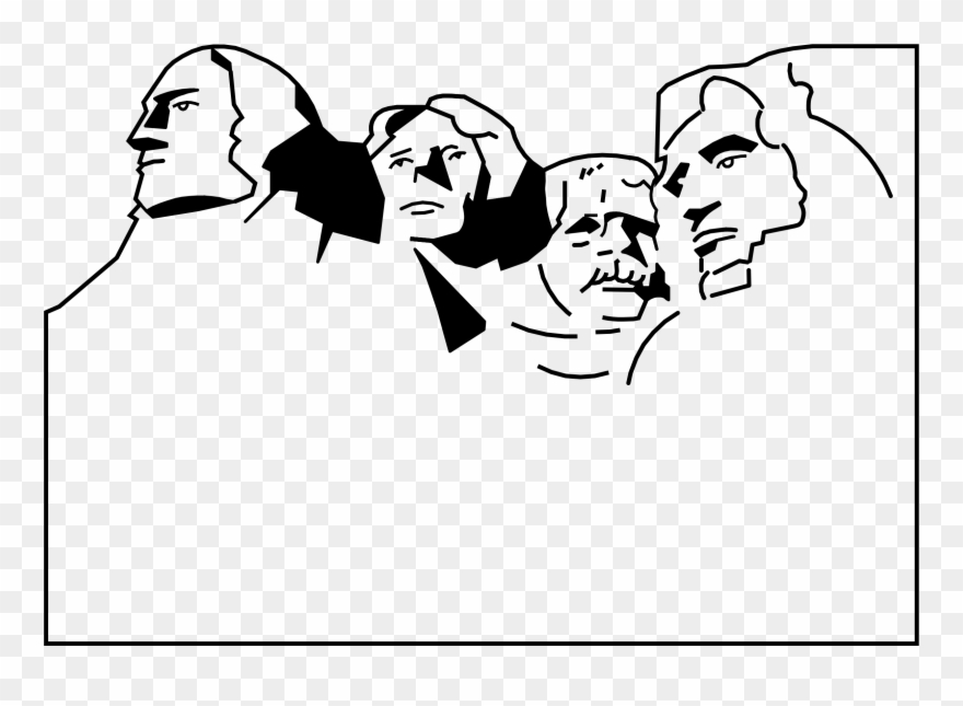 Big Image - Mount Rushmore Clip Art - Png Download