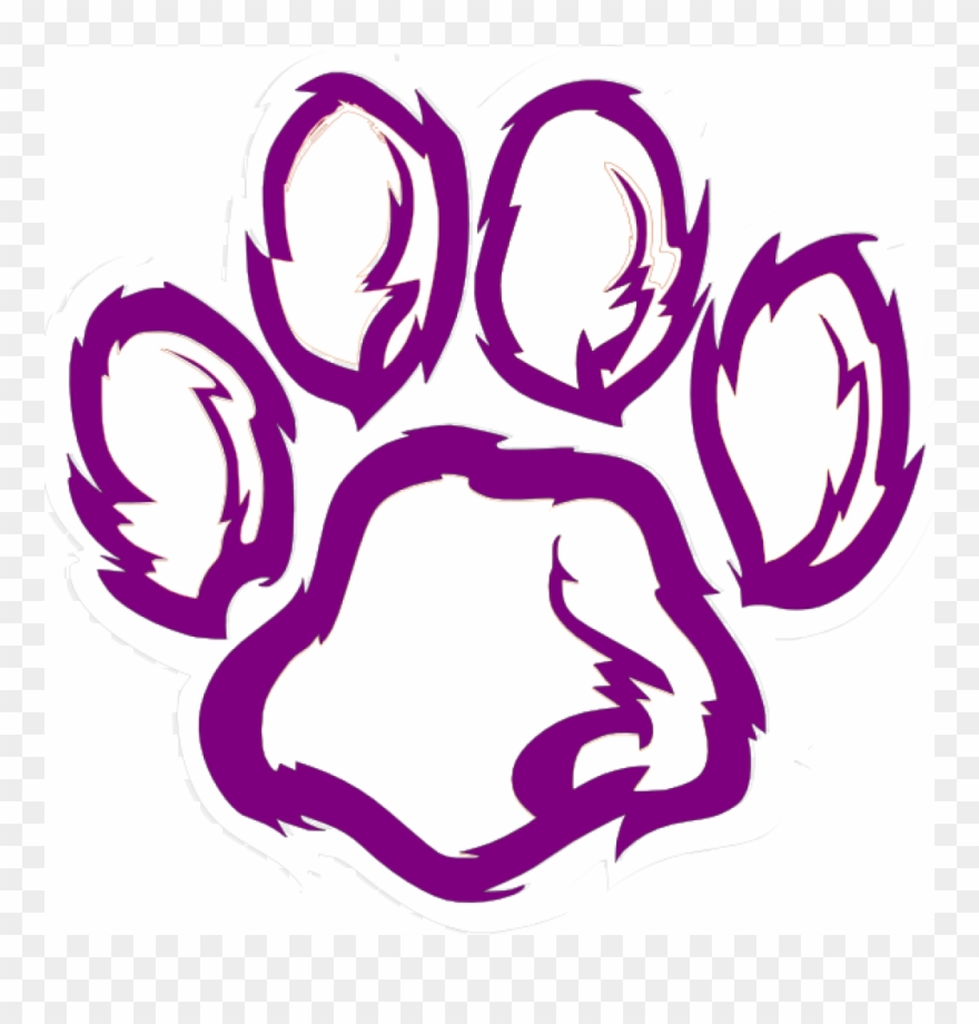 Tiiger Clipart Tiger Foot - Grand Blanc Bobcats Logo - Png Download