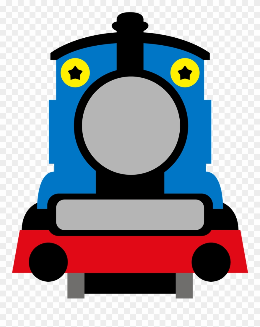 Minus Thomas Birthday, Trains Birthday Party, Train - Trem Minus Clipart