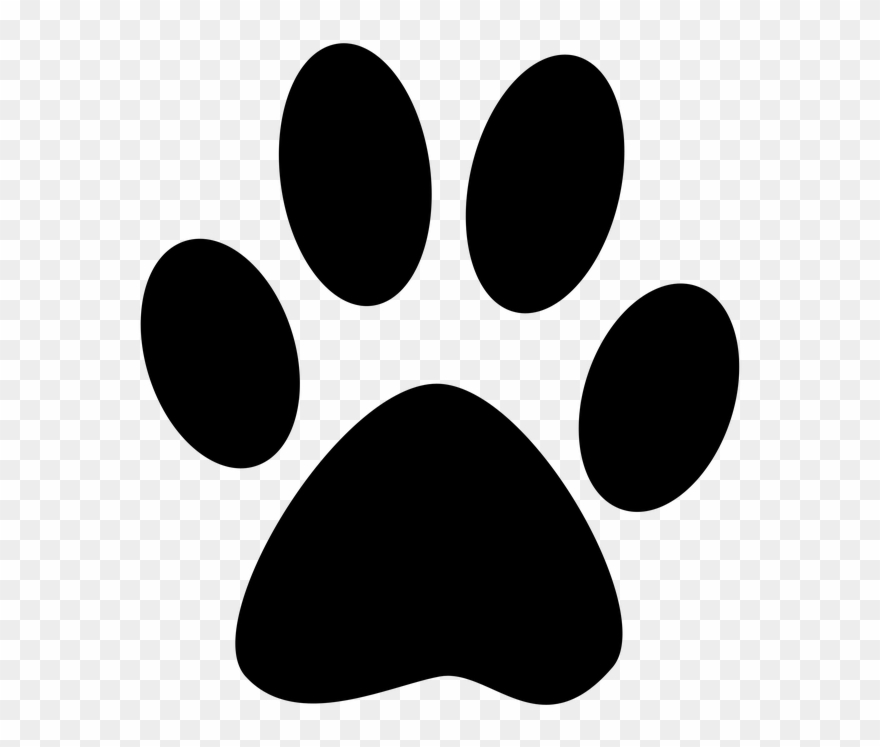 Bear Paw Print Png Banner Freeuse Library - Paw Print Clipart