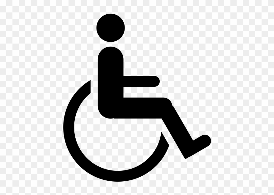 Connecting Trains And Buses, Middelburg - Wheelchair Clipart
