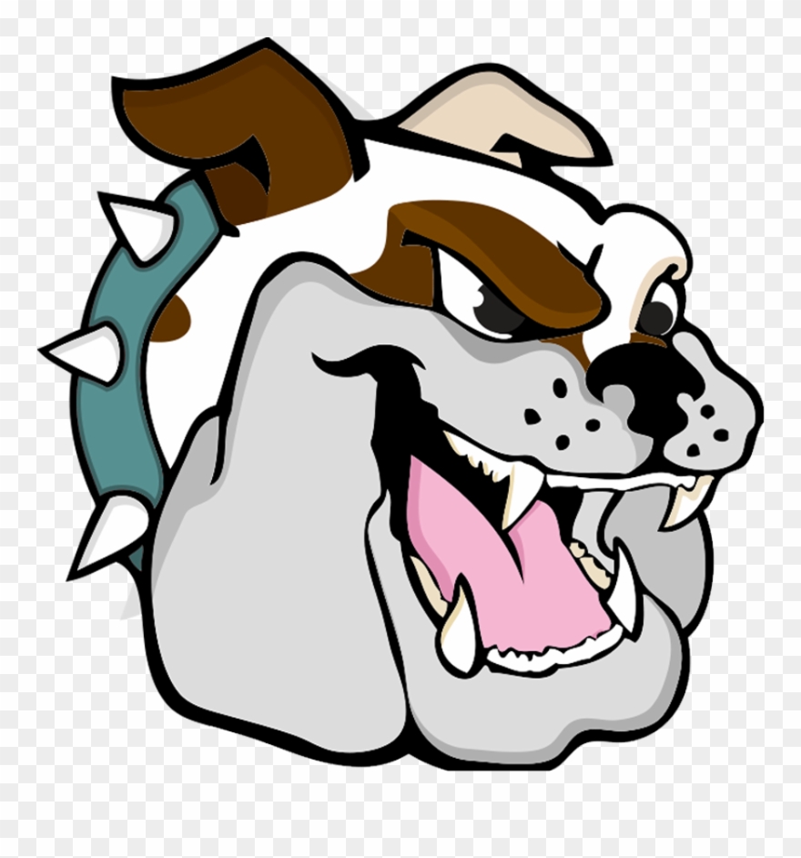 Middle School - Old Orchard Junior High Bulldog Clipart