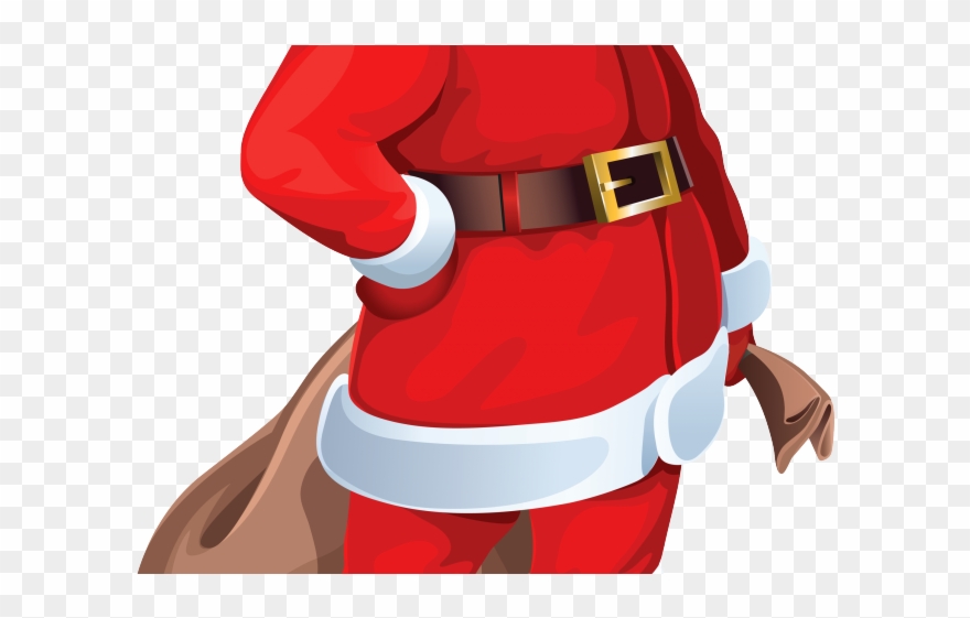 Snowboard Clipart Santa - Free Santa Claus Png Transparent Png
