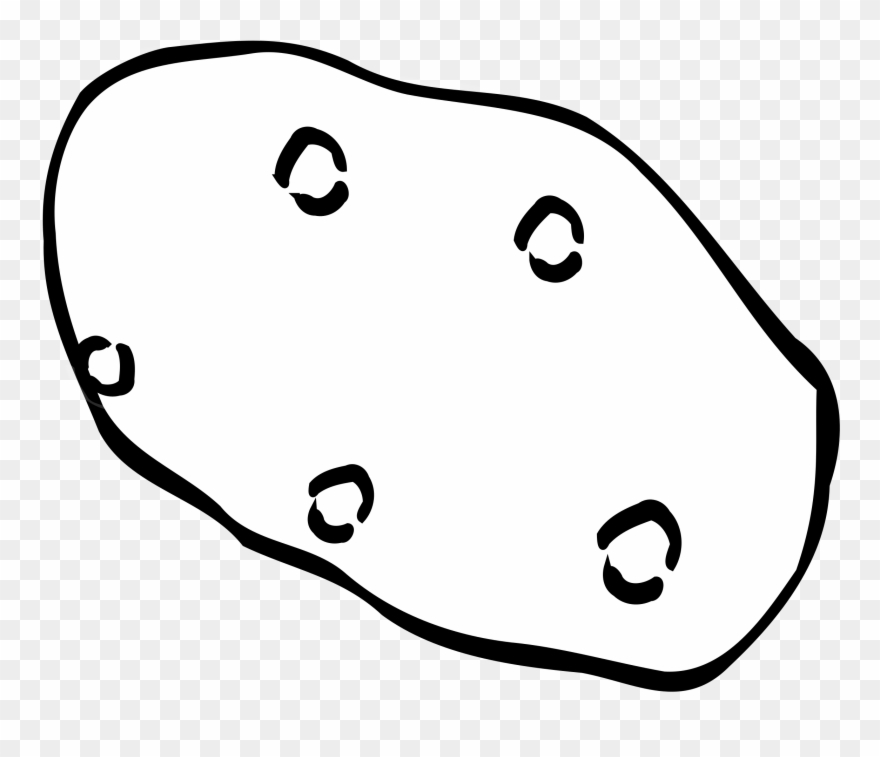 Mashed Potato Baked Potato Sweet Potato Pie - Outline Of A Potato Clipart
