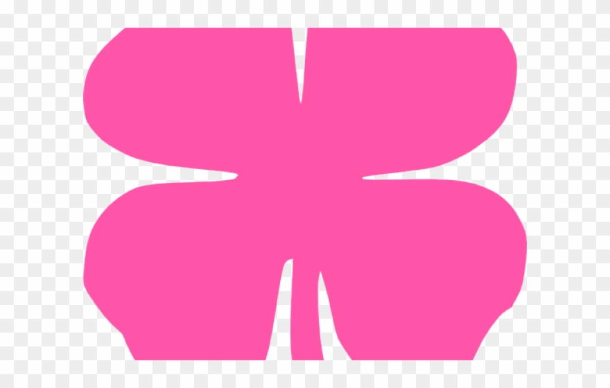Shamrock Clipart Pink - Png Download
