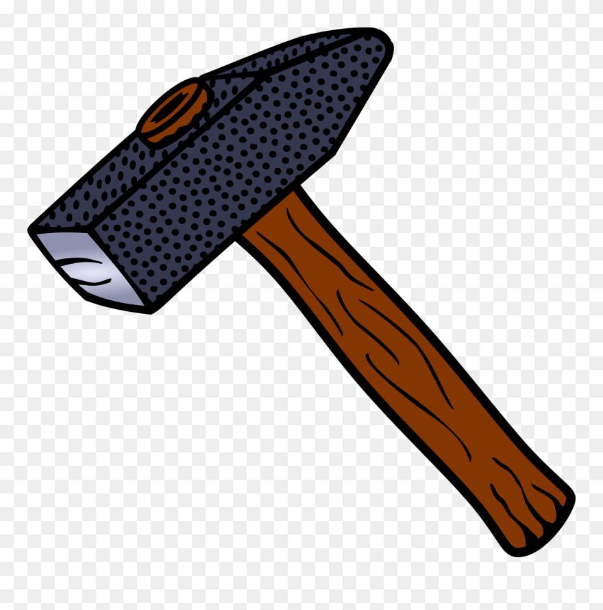 Claw Hammer Knife Ball-peen Hammer Tool - Çekiç Çizim Clipart