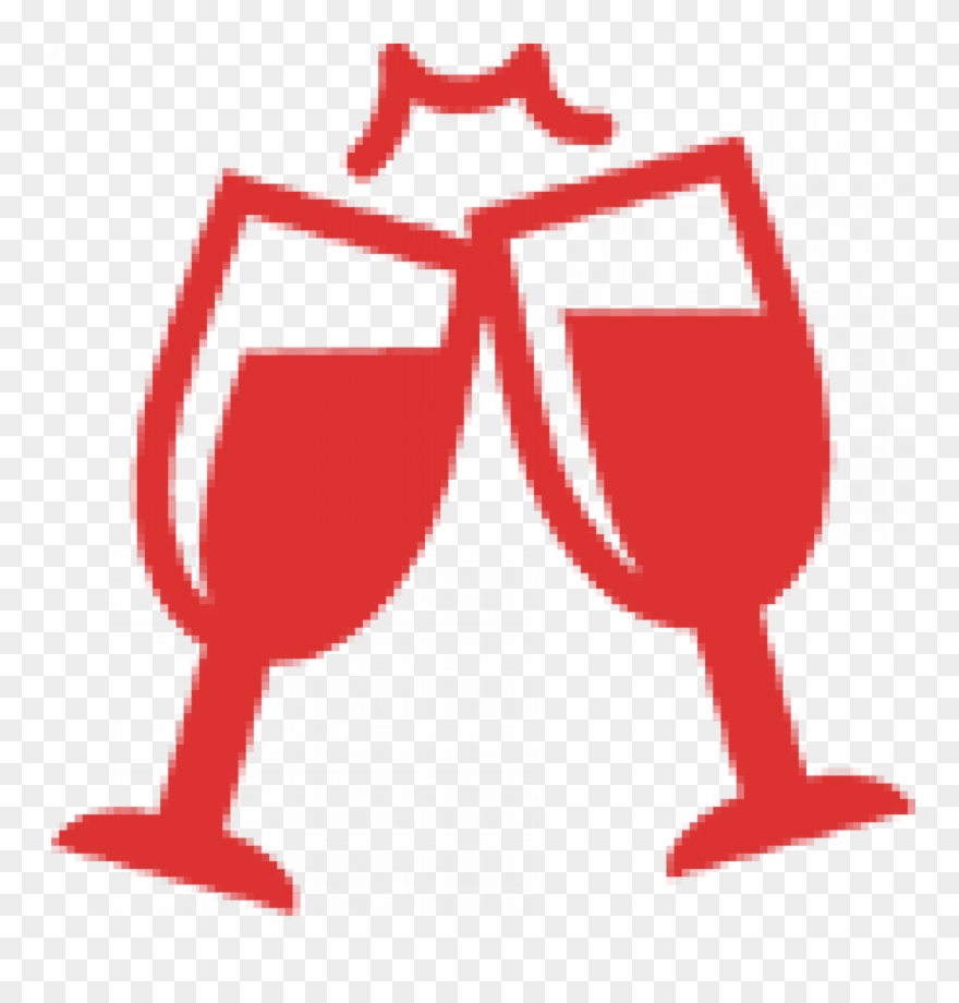 Host An Event - Pink Champagne Icon Clipart