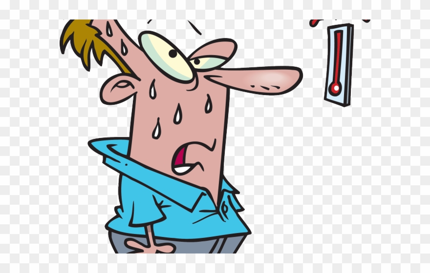 Heat Clipart Hot Person - Hot Temperature Hot Clipart - Png Download