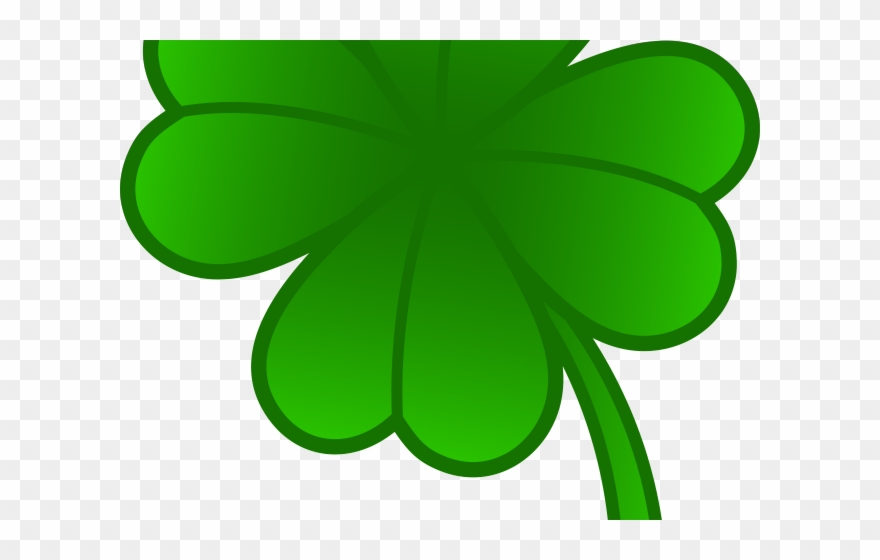 Shamrock Clipart Lucky Clover - 7 Leaf Clover Clipart - Png Download
