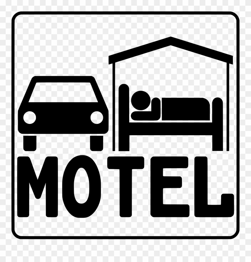 Seja Consciente No Transito Clipart Accommodation Discount - Motel Sign Clipart - Png Download