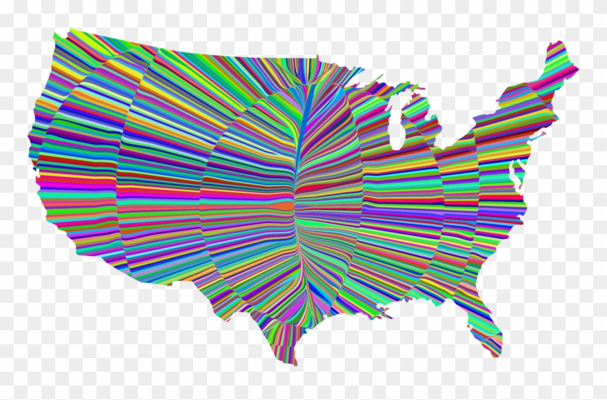 Flag Of The United States Map Military Base Fotolia - 1 Million Acres On A Map Clipart
