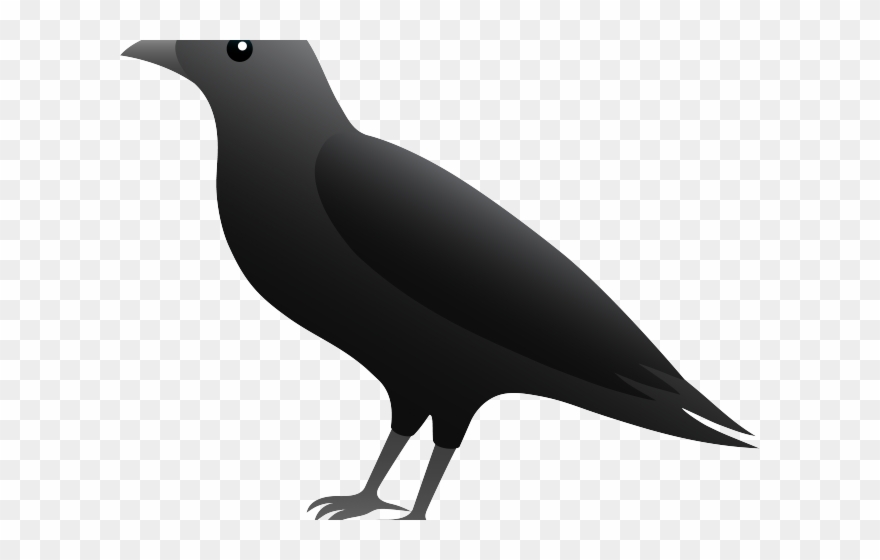 Blackbird Clipart Clip Art - Clipart Art Birds Crow - Png Download