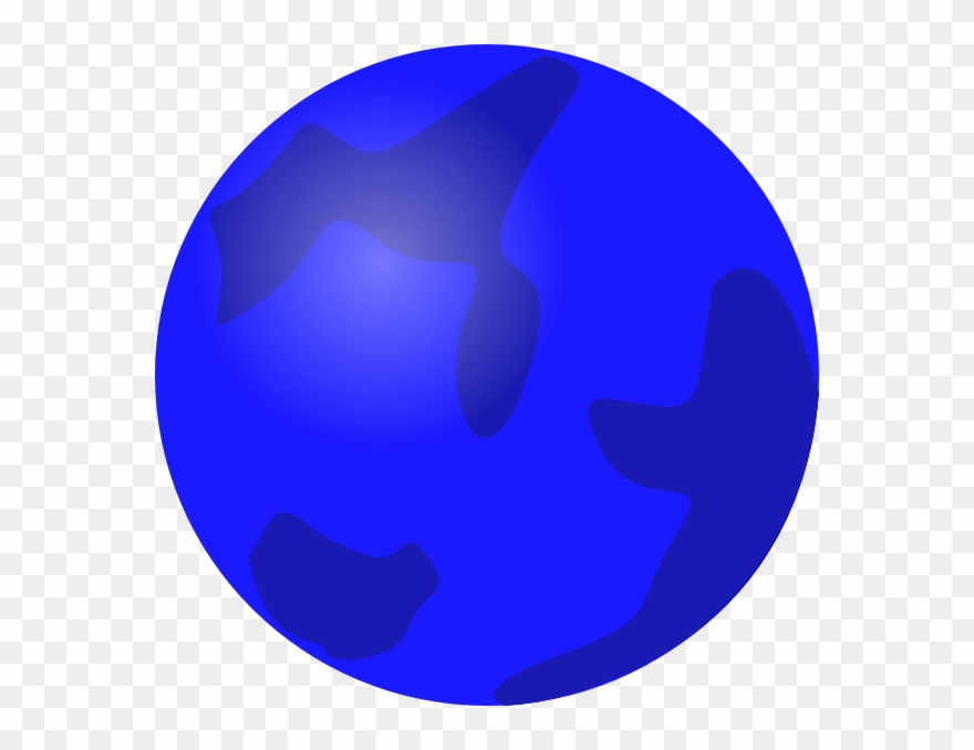 Blue Clip Art Thinking Free Clipart Image - Cartoon Blue Smiley Face - Png Download