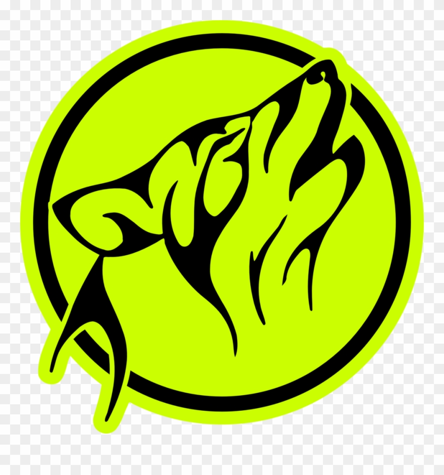 Tribal Wolf - Tattoo Designs Easy To Make Clipart