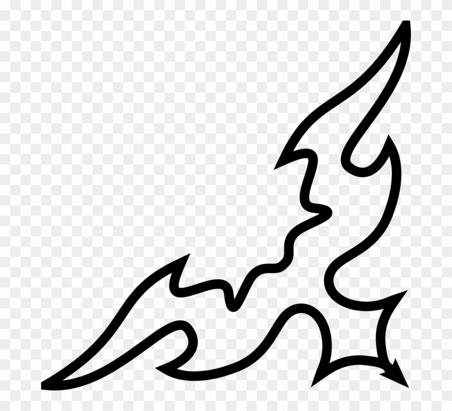 Tribal Corner Designs Clipart