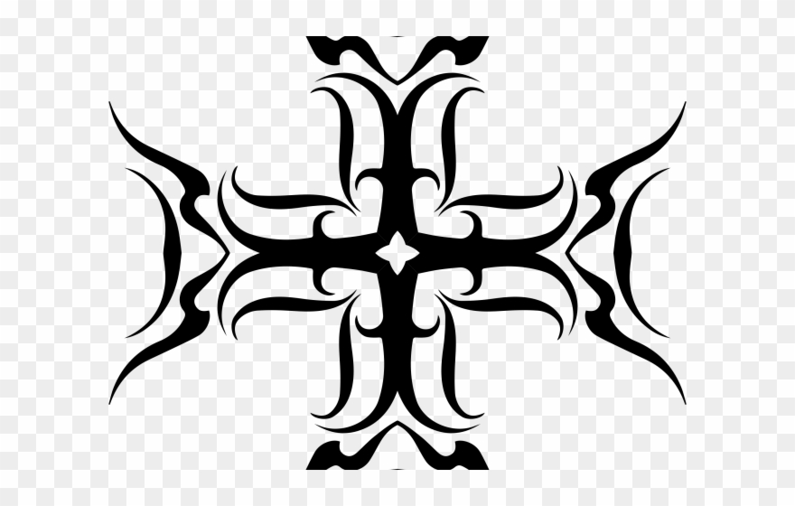 Tribal Clipart Tribal Art - Cruz Tribal Png Transparent Png