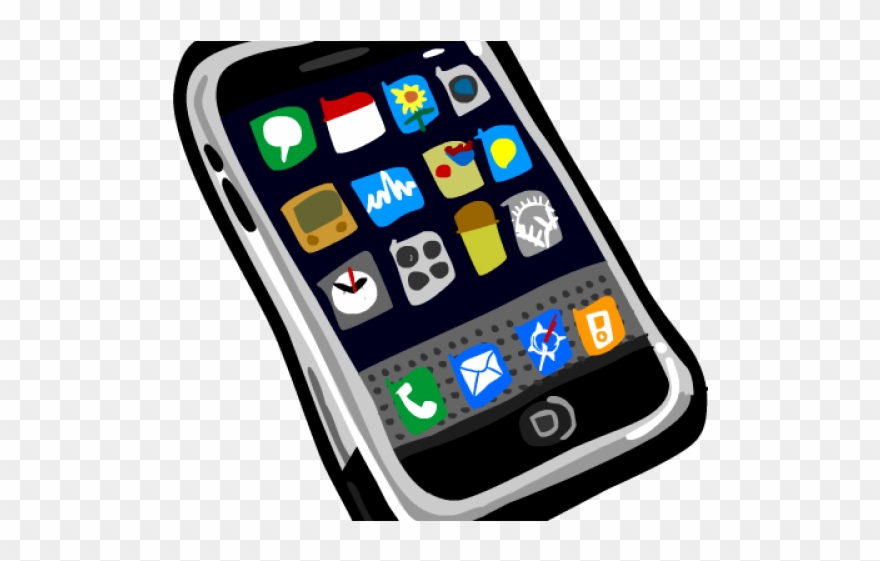 Cell Phone Clipart - Cellphone Clipart - Png Download