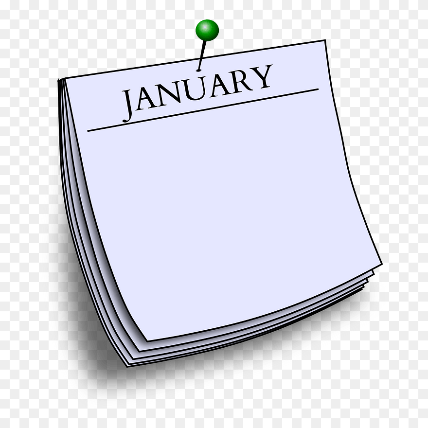 Computer Icons Paper Logo Month Monday - Wednesday Clipart - Png Download