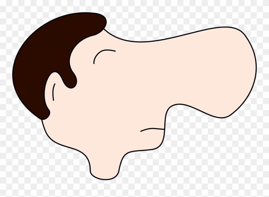 Get Started Here - Big Nose Clipart - Png Download
