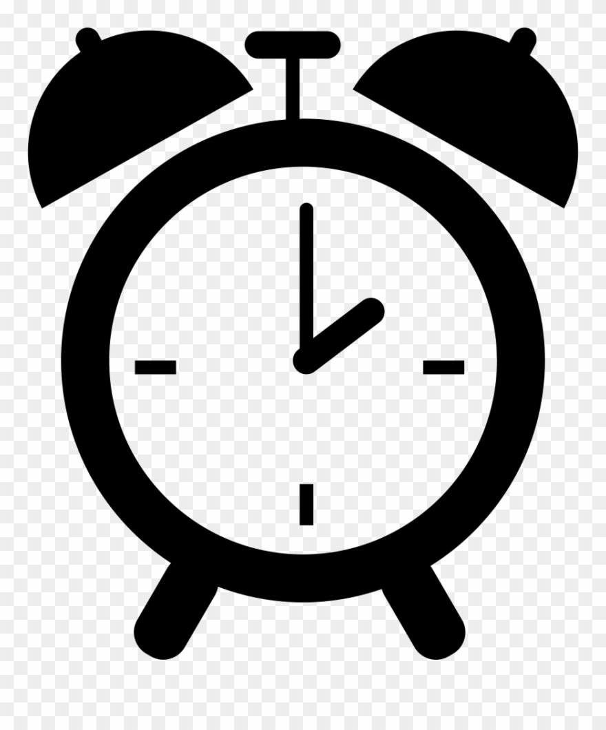 Graphic Free Alarm Png - Living Things Clip Art Black And White Transparent Png