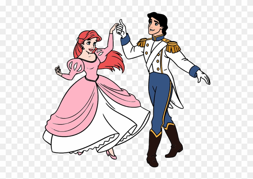 Ariel And Eric Clip Art Disney Galore - Little Mermaid Prince Png Transparent Png