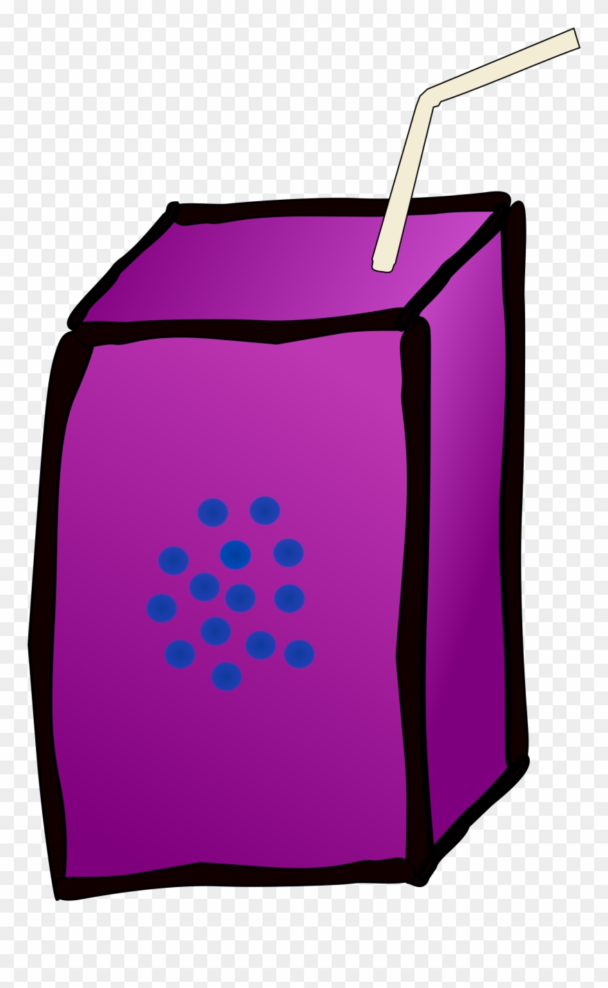 Big Image - Juice Box Clip Art - Png Download