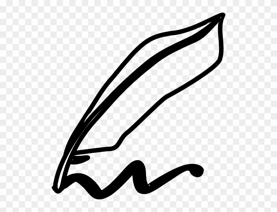 Feather Pen Clip Art - Commissioner Of Oaths Signature - Png Download