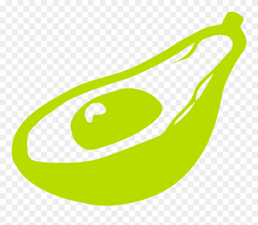 Avocado Web Background Clipart