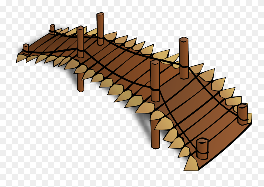 Rpg Map Symbols - Bridge Clip Art - Png Download