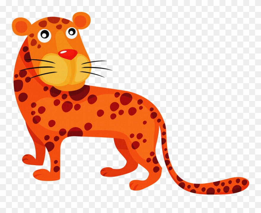 Safari Png Onça Png / Macaco Png / Tucano Png / Tigre - การ์ตูน Png สัตว์ Clipart