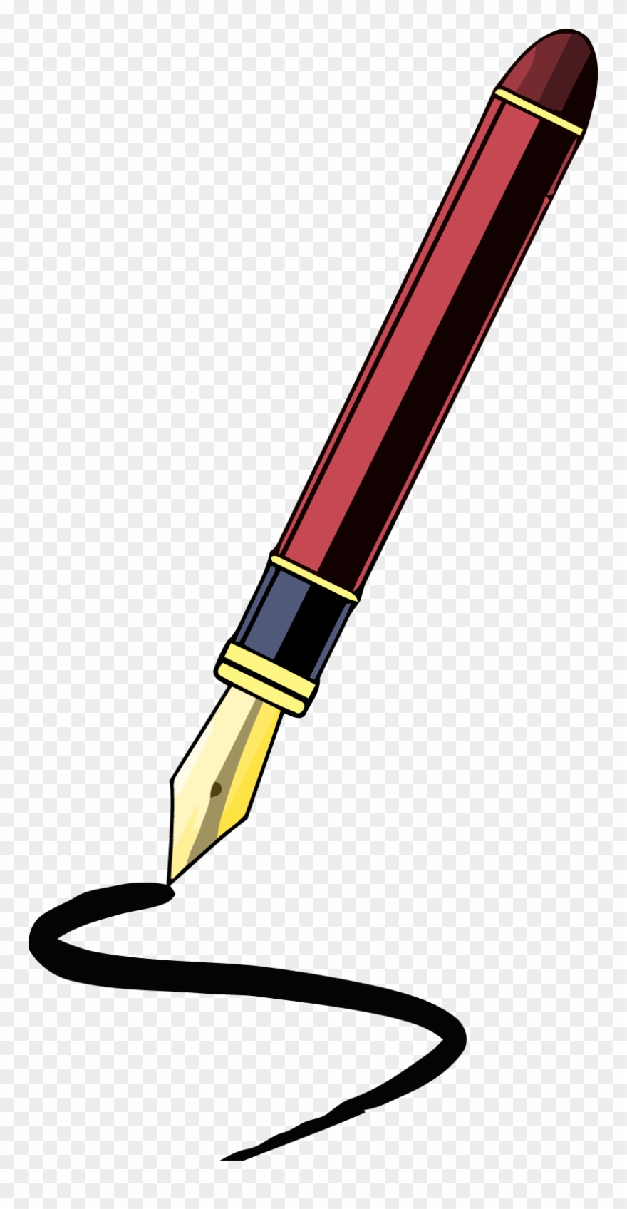 60 Fancy Clip Art - Pen Clipart Png Transparent Png