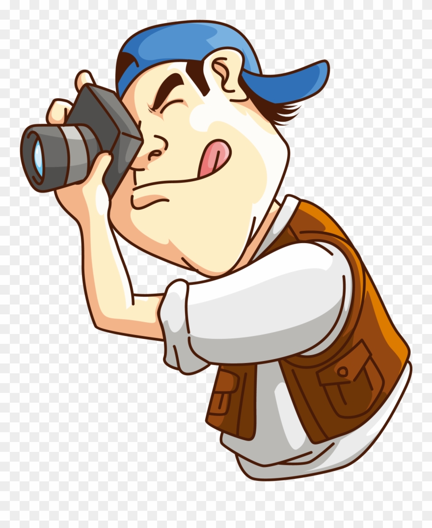 Photography Clipart Professional Photographer - Photographer Clipart - Png Download