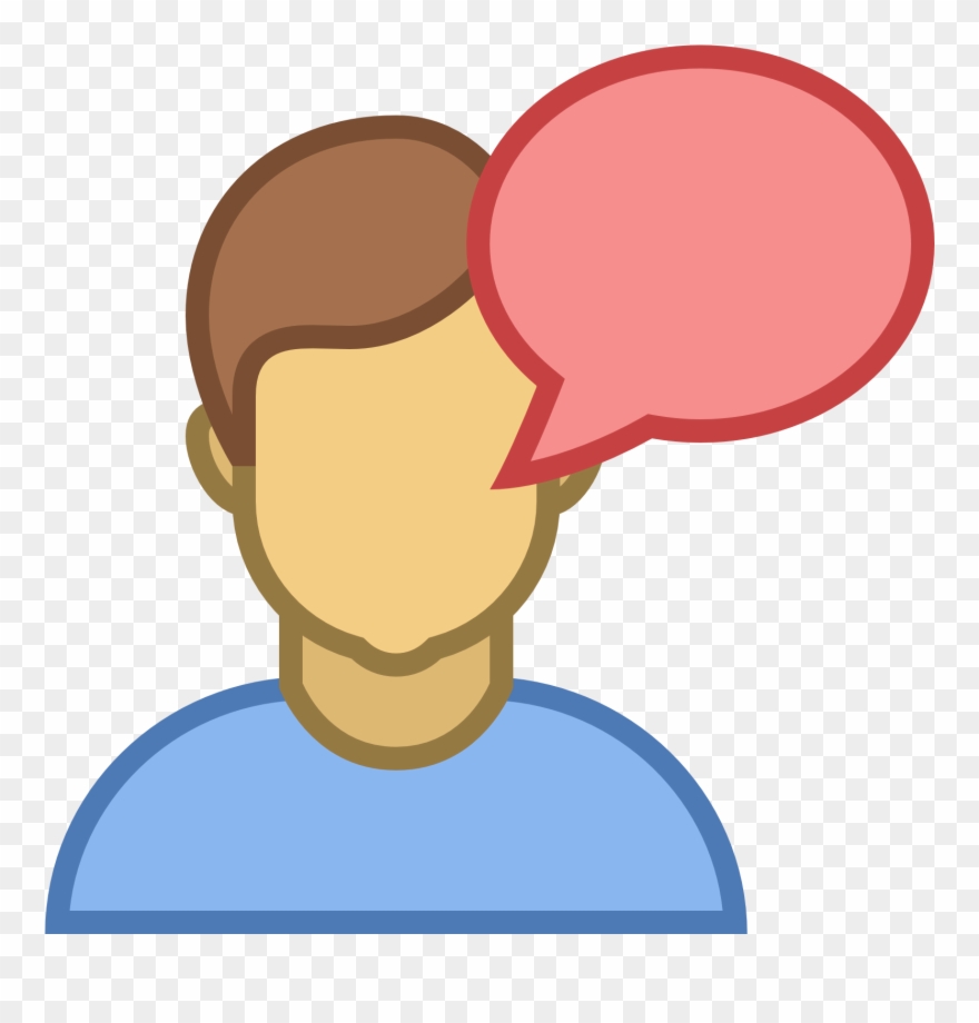 Chinese Economist Discusses Prospects Of Btc, Bch And - Person With Talking Bubble Clipart