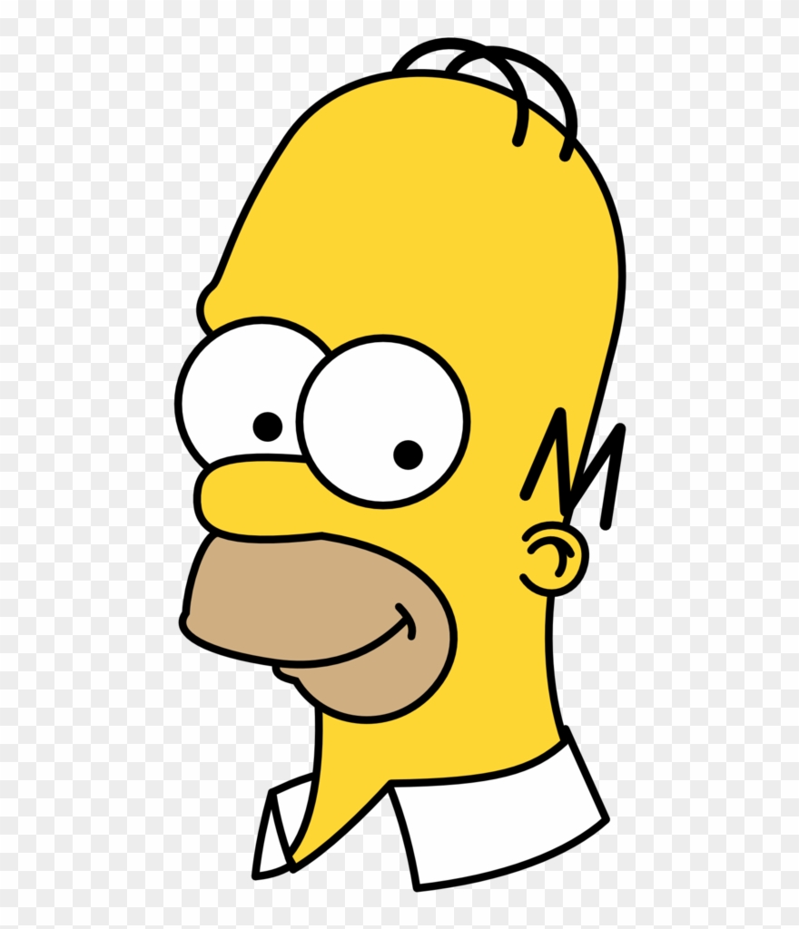 Homer Simpson Png, Download Png Image With Transparent - Homer Simpson Head Transparent Clipart