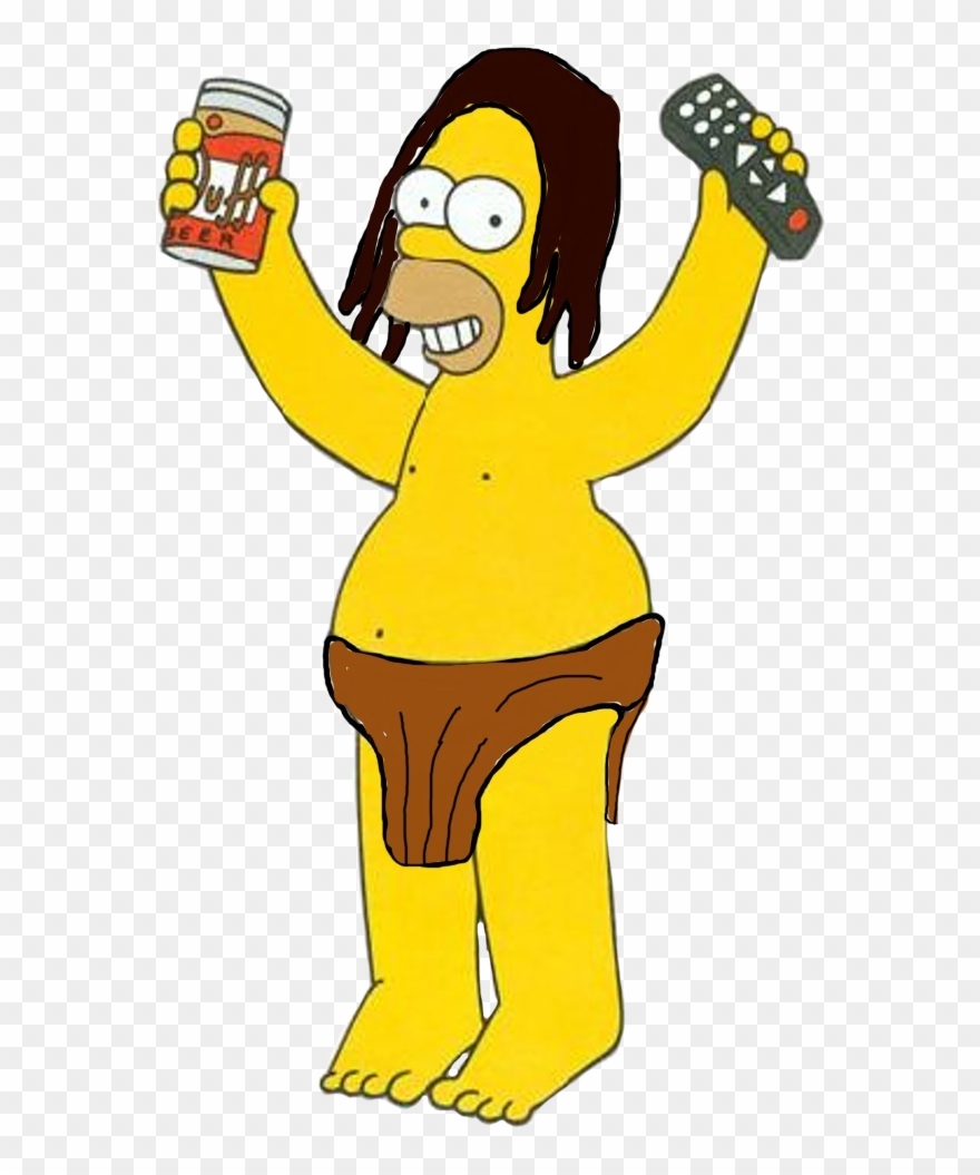 Homer Simpson As Tarzan - Homer Simpson Underwear Clipart