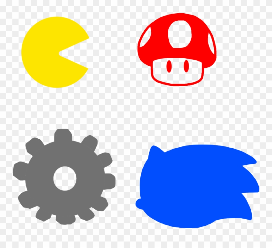Game Icons By Marcospower - Symbols Of Video Games Clipart