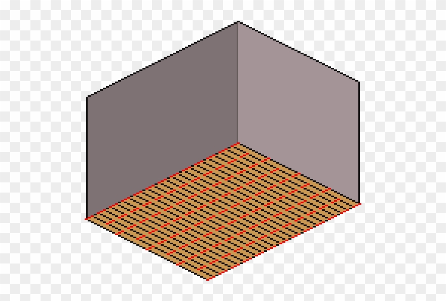38-room - Empty Room Pixel Art Clipart