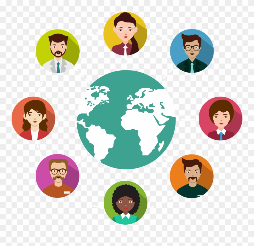 T Hub Program - World Map Clipart