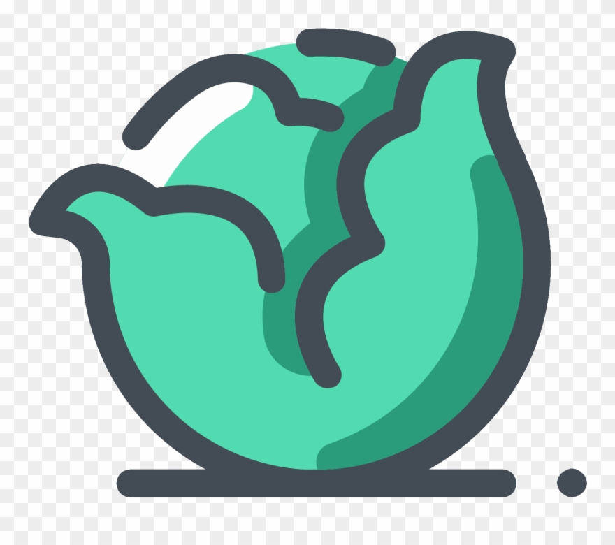 Lettuce Clipart Pixel Art - Lettuce Icon - Png Download